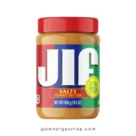 کره بادام زمینی نمکی 400 گرمی جی ال اف