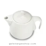 قوری چینی لیمون سفید 900 سی سی