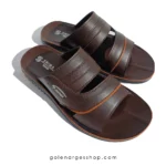 صندل مردانه مدل میامی برند شیما رنگ قهوه ای