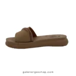 صندل زنانه مدل کاملیا نسکافه‌ای برند شیما