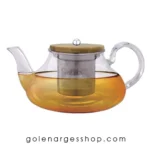 قوری پیرکس درب چوبی 800 میلی لیتر یونیک UN-7916