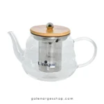 قوری پیرکس 850 میلی لیتر درب چوبی یونیک