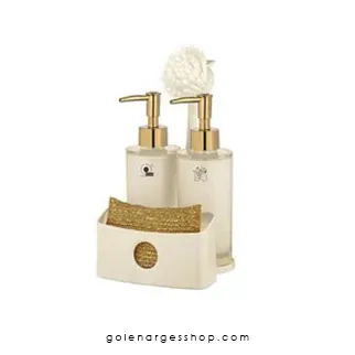 ست جا مایعی دو قلو کد 1936 کرم