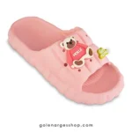 دمپایی دخترانه مدل ندا برند پاپا صورتی