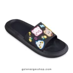 دمپایی دخترانه مدل نیکا برند پاپا مشکی