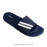 دمپایی مردانه رئال برند پاپا سورمه‌ای