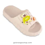 دمپایی دخترانه عروسکی مدل ندا میانه برند پاپا کرم