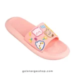 دمپایی مدل نیکا میانه برند پاپا صورتی