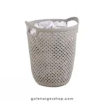 سطل کاغذ پلاستیکی برند لیمون طرح بافت طوسی