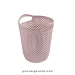 سطل کاغذ طرح بافت لیمون صورتی