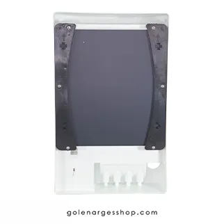 آینه سرویس بهداشتی آوین پلاستیک مدل آوا سفید