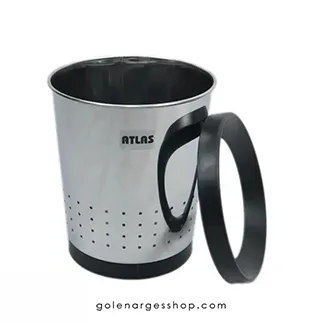 سطل استیل 10 لیتر اطلس پارمیس