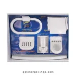 ست 6 تکه سرویس بهداشتی سفید برند اطلس مدل البرز